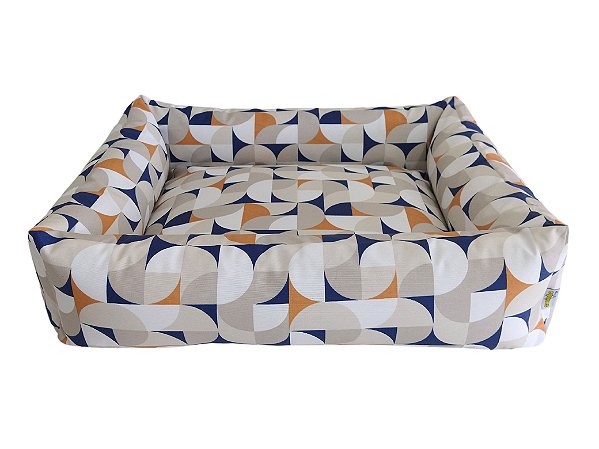 Cama para Cachorro Impermeável Waterblock Mosaico