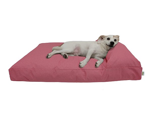 Cama Divã para Cachorro Impermeável Acquablock Rosa