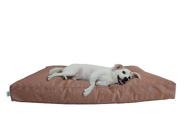 Almofada Futon para Cachorro Marrom Argila