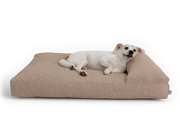 Cama Divã para Cachorro Grande Bege Nude