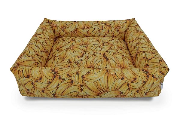 Cama Cachorro Impermeável Acquablock® Bananas (M)