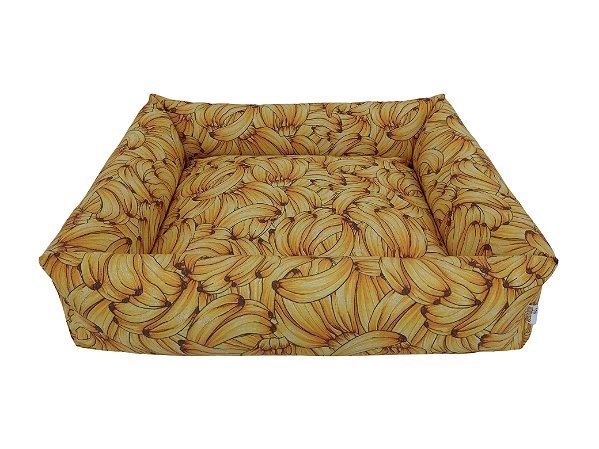 Cama para Cachorro Impermeável Acquablock Bananas