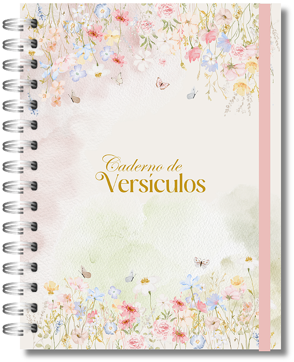 Caderno Florescer - Com Versículos