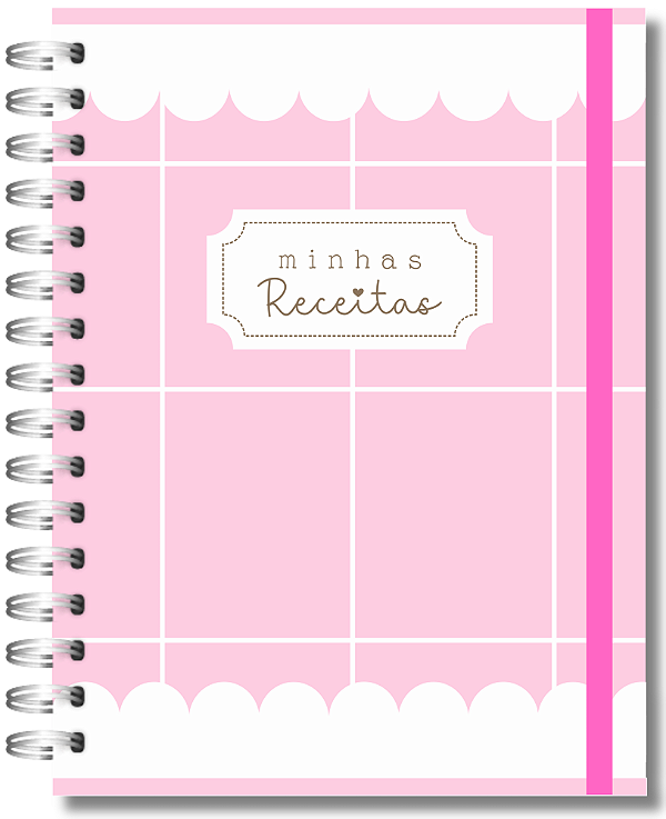 Caderno de Receitas - Babado