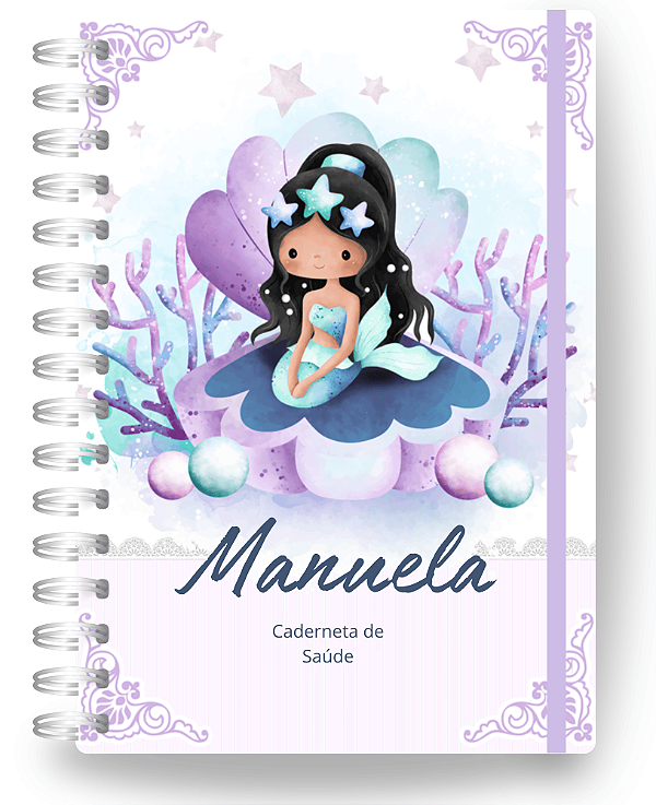 Caderneta de Saúde - Sereia Lilás