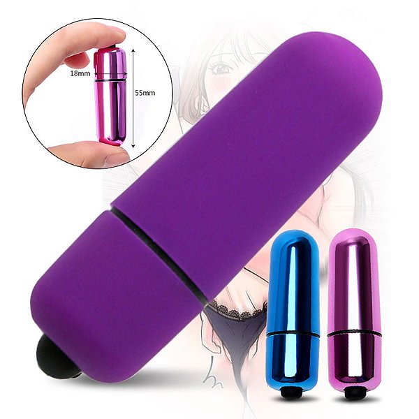 Vibrador para Estimular o Clitóris - Power Bullet - 5 cm