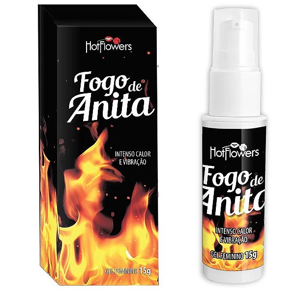 Fogo de Anita Gel Excitante Feminino - Hot Flowers