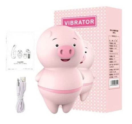 Vibrador Estimulador Clitoriado Pig Porquinho Lambedor Recarregável