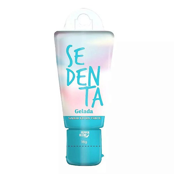 Sedenta Por Gelada Gel Brilho Comestível para Oral 18G Pepper Blend