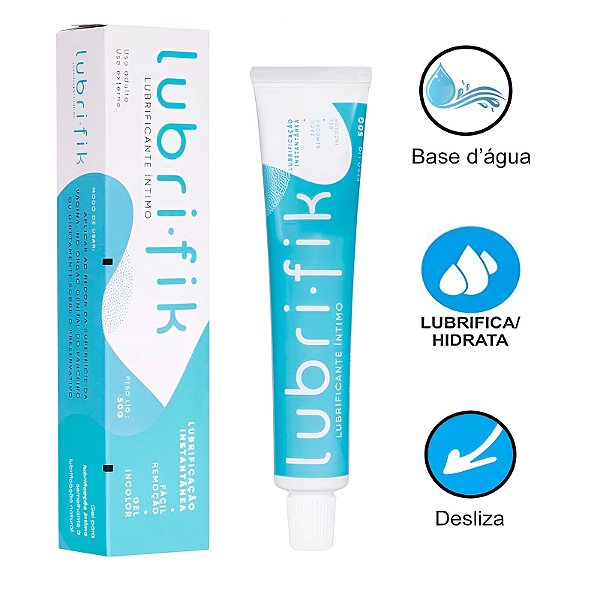 Lubrifik Gel Lubrificante Íntimo Neutro 50g Cimed