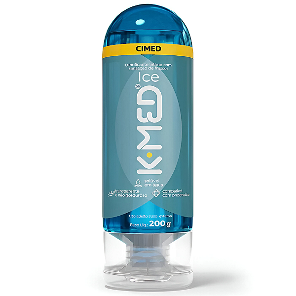 K Med Ice (Refresca) Gel Lubrificante Íntimo á base d'água 200G