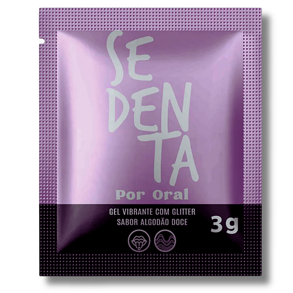 Sachê Sedenta Por Oral Algodão Doce Vibra Pepper Blend