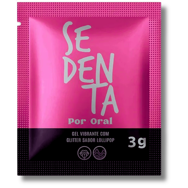 Sachê Sedenta Por Oral Lollipop Vibra 3g Pepper Blend