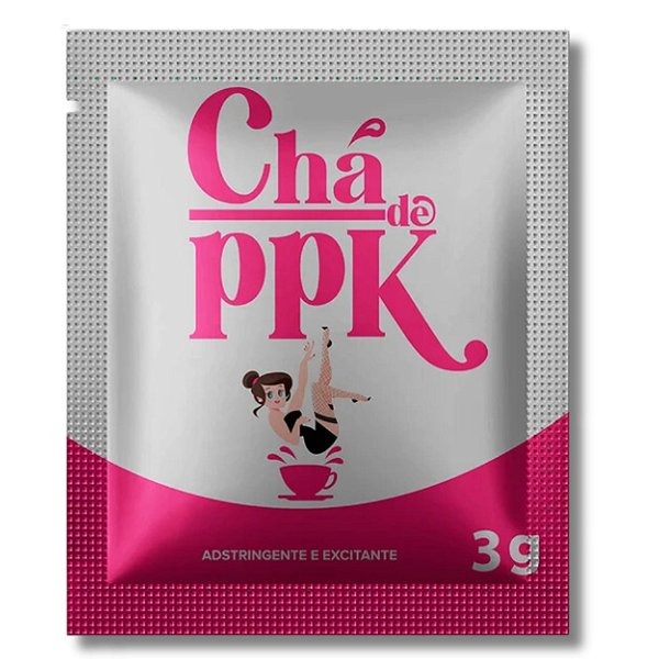 Sachê Chá De PPK Gel Adstringente E Excitante Feminino 3G Pepper Blend