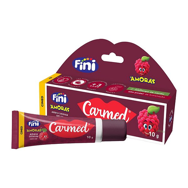 Carmed Fini Amora Intensa Hidratante Labial com Cor 10g