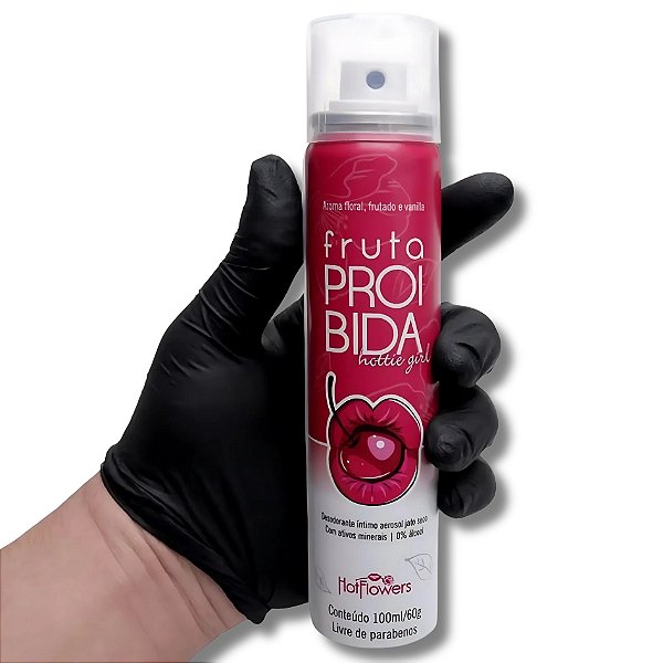 Desodorante Íntimo Fruta Proibida Hottie Girl 100ml Hot Flowers