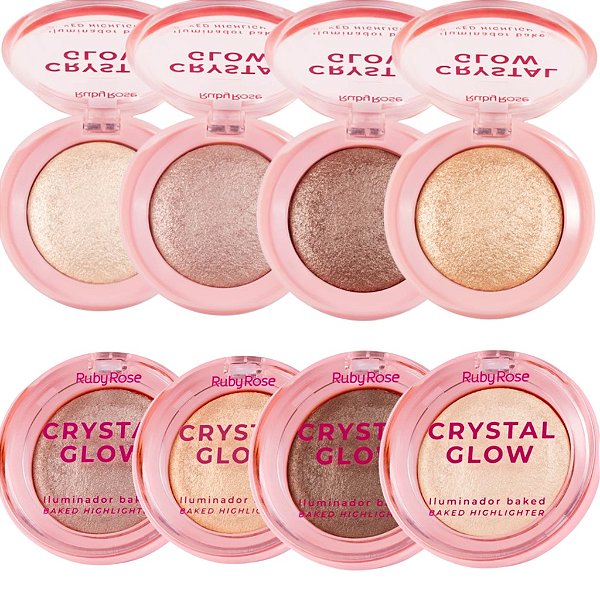 Iluminador Crystal Glow Ruby Rose - 6,5g