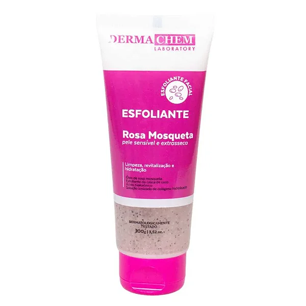 Gel Esfoliante Rosa Mosqueta 100g DERMACHEM