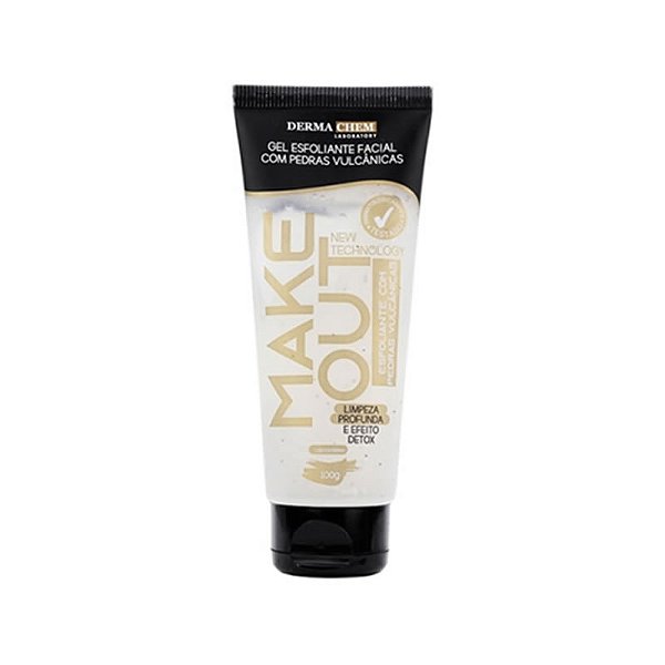 GEL ESFOLIANTE FACIAL COM PEDRAS VULCÂNICAS 100G DERMACHEM