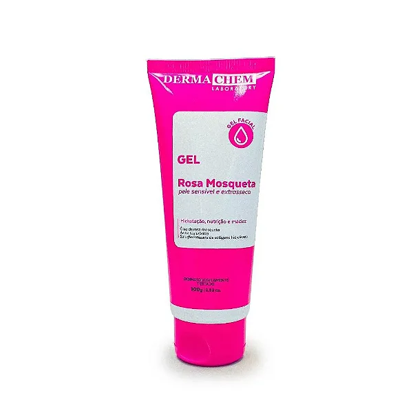 Gel Antirressecamento Rosa Mosqueta 100g DERMACHEM