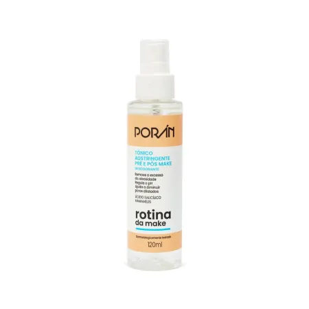 Tonico Adstringente Pré E Pós Make Poran120ml