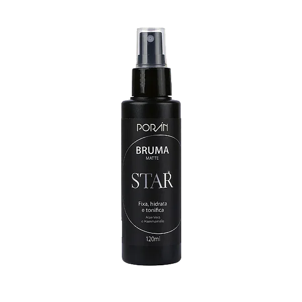 Bruma Star Matte Fixador Maquiagem Poran 120ml