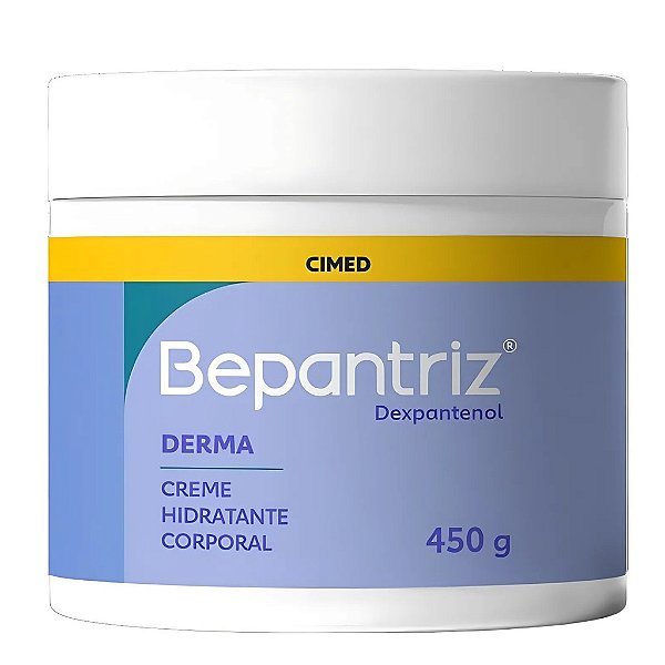 CREME HIDRATANTE CORPORAL BEPANTRIZ DERMA CREME CIMED 450G
