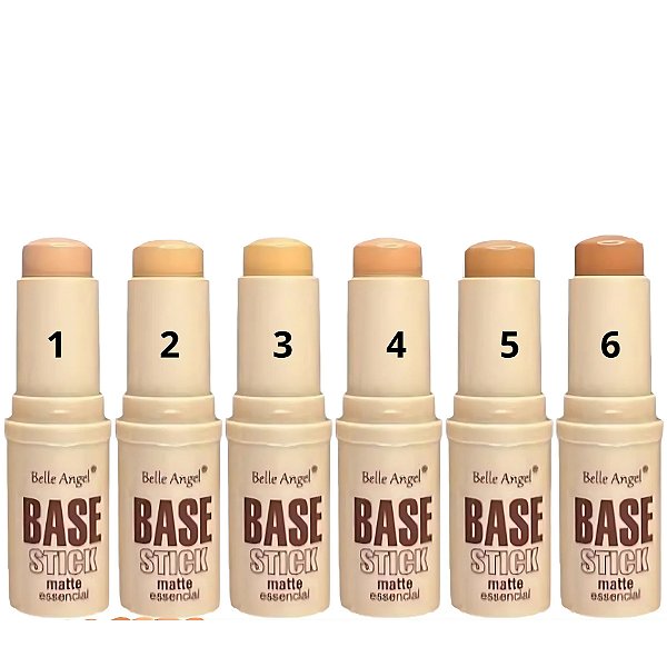 Base Stick Bastão Belle Angel Matte Essencial