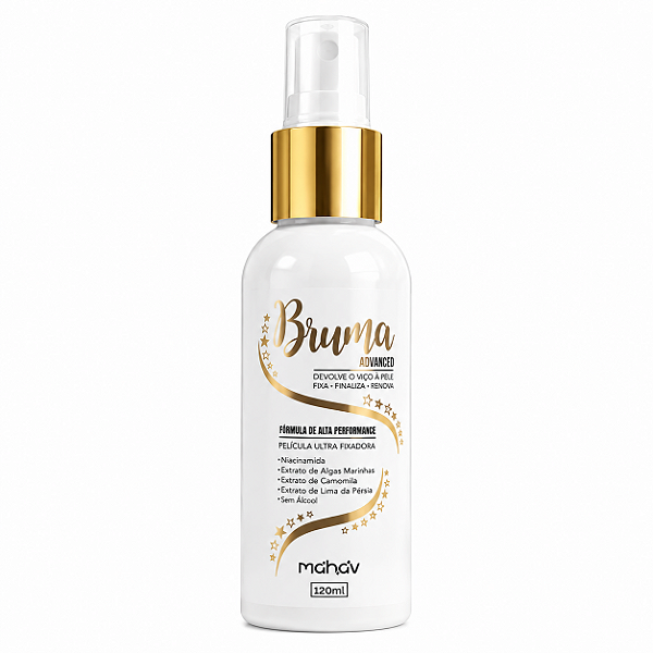 BRUMA FIXADORA DE MAQUIAGEM ADVANCED MAHAV