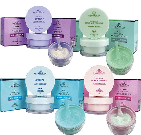 Gel Facial Regenerador Anti-Oleosidade com Nutrição e Detox