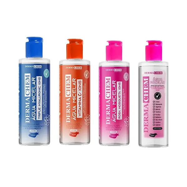 Água Micelar Multifuncional 250ml Dermachem Skincare