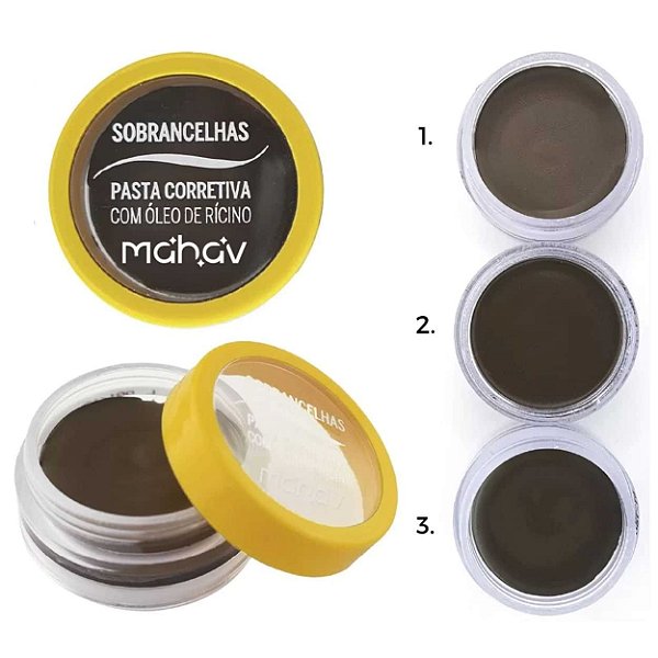PASTA CORRETIVA PARA SOMBRANCELHAS MAHAV