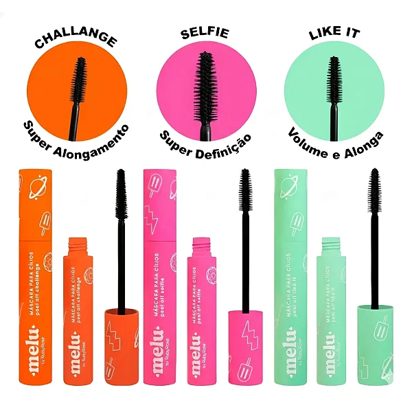 Máscara Para Cílios Peel Off Selfie Melu By Ruby Rose