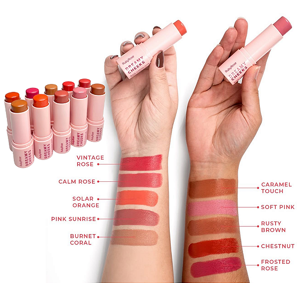 Blush Cremoso Stick Dreamy Cheeks Natural - Ruby Rose