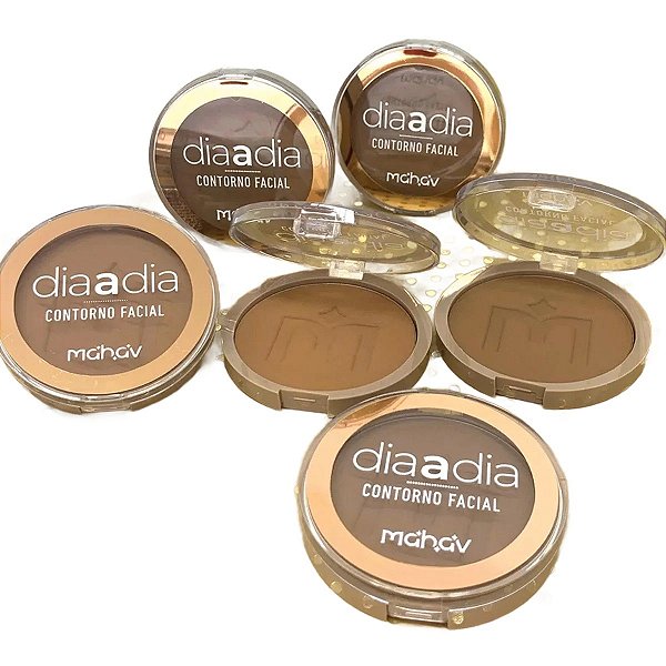 CONTORNO FACIAL PÓ TEXTURA ULTRA FINA LINHA DIA A DIA  MAHAV