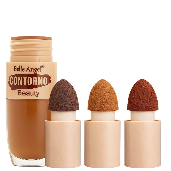 CONTORNO LÍQUIDO BEAUTY ACABAMENTO NATURAL - BELLE ANGEL