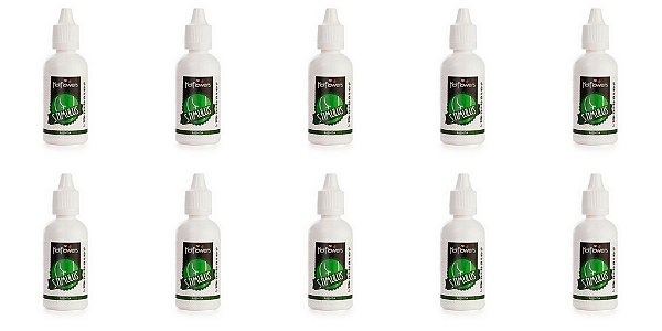 Óleo para Massagem Stimulus Menta 15ml HotFlowers Kit 10UN