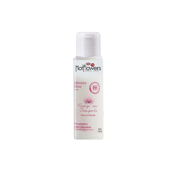 Sabonete Intimo Morango com Champanhe 35ml