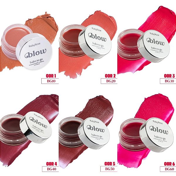 BALM TO GO HIDRATANTE LABIAL BLOWRUBY ROSE 2026