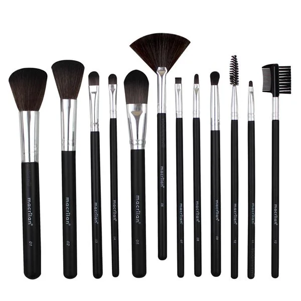 KIT 12 PINCÉIS MACRILAN KP9-1A MAQUIAGEM COMPLETA