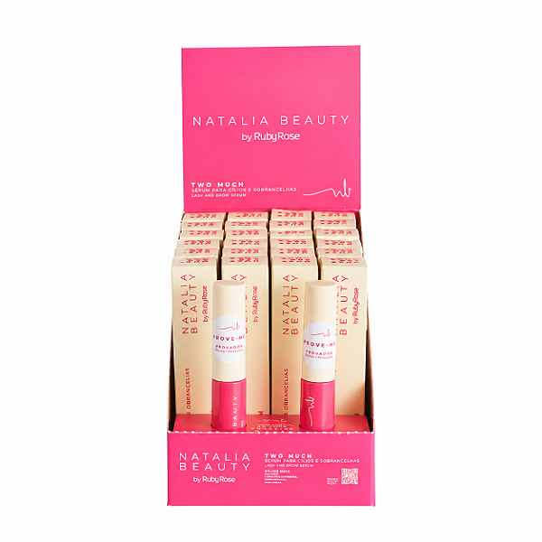 BOX TWO MUCH SÉRUM NATALIA BEAUTY RUBY ROSE 24 UNID.