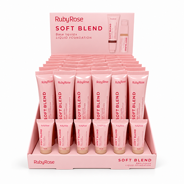 BOX BASE RUBY ROSE SOFT BLEND MATTE G1 - 36 UNID.