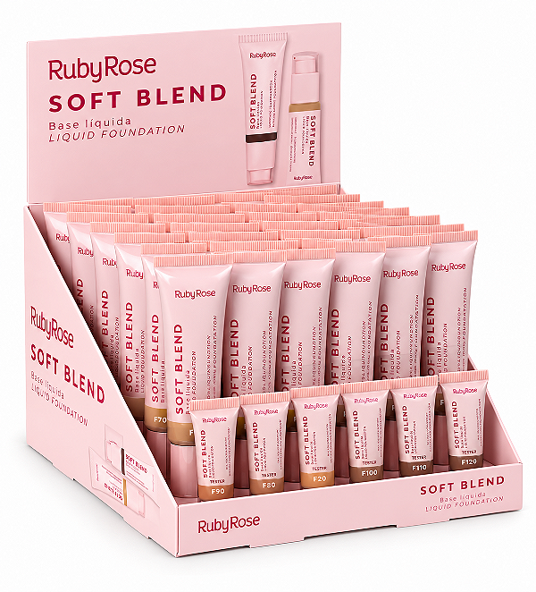 BOX BASE RUBY ROSE SOFT BLEND MATTE G2 - 36 UNID.