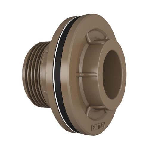 ADAPTADOR SOLDÁVEL AUTO AJUSTÁVEL PARA CAIXA D'AGUA'' - FORTLEV