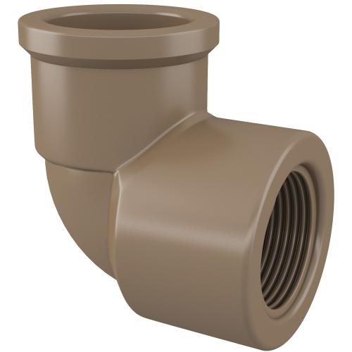 JOELHO 90° REDUÇÃO SOLDÁVEL/ROSCA LR -25mm X 1/2'' - FORTLEV