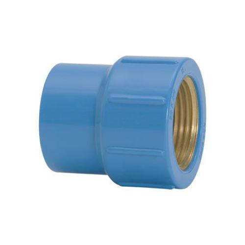 LUVA REDUÇÃO AZUL - BUCHA/LATÃO - 25mm X 1/2'' - AMANCO