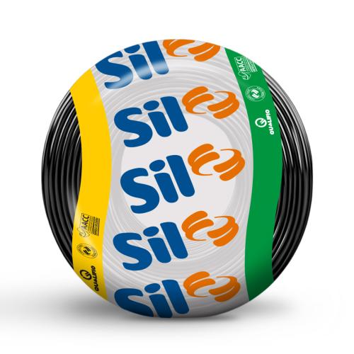 CABO FLEXÍVEL PP - 3x - 100M - PRETO - SIL