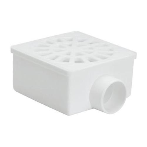 RALO SIFONADO QUADRADO BRANCO - Nº43 - 100x52x40 - KRONA