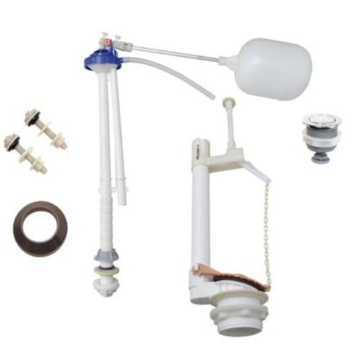 KIT COMPLETO Cx. ACOPLADA ACIONAMENTO SUPERIOR - CROMADA - ASTRA