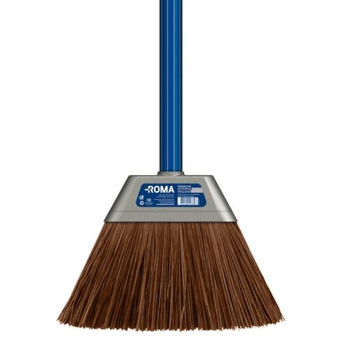 VASSOURA MULTIUSO - PIAÇAVA SINTÉTICA - EXTERNA C/ CABO 60203 - ROMA